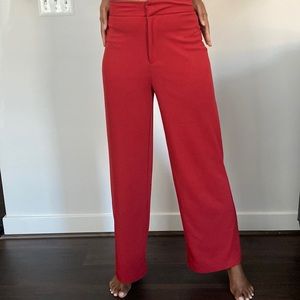 Forever 21 High Rise Wide Leg Pants